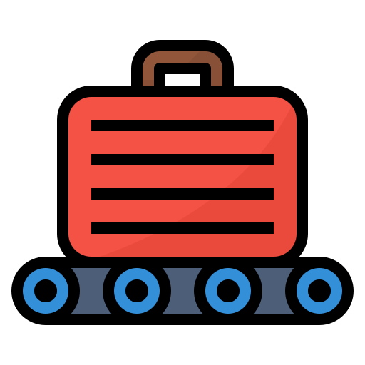 Baggage free icon Baggage free icon