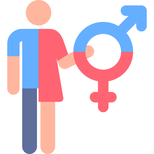 Gender Identity Pictograms Colour Icon