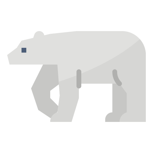 Oso polar icono gratis