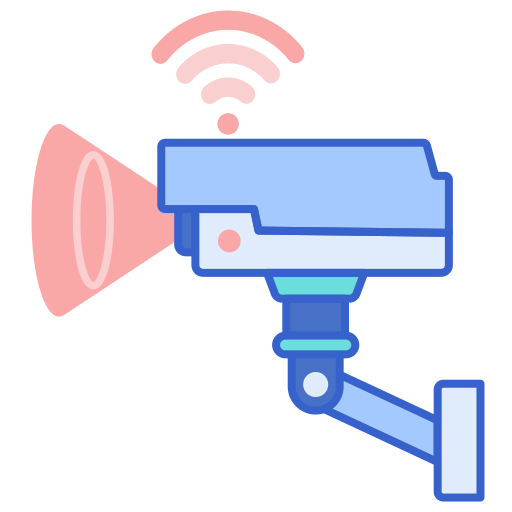 circuito cerrado de televisión icono gratis