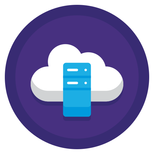 Database Flaticons Flat Circular Icon