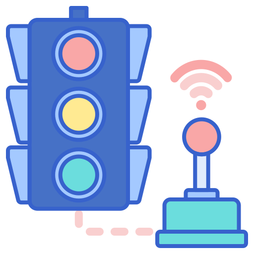 control de trafico icono gratis