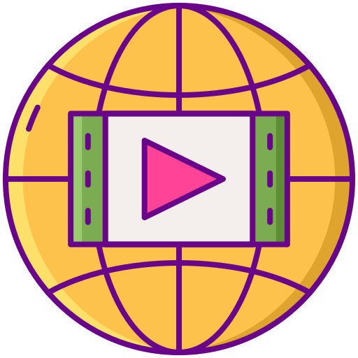 Película icono gratis