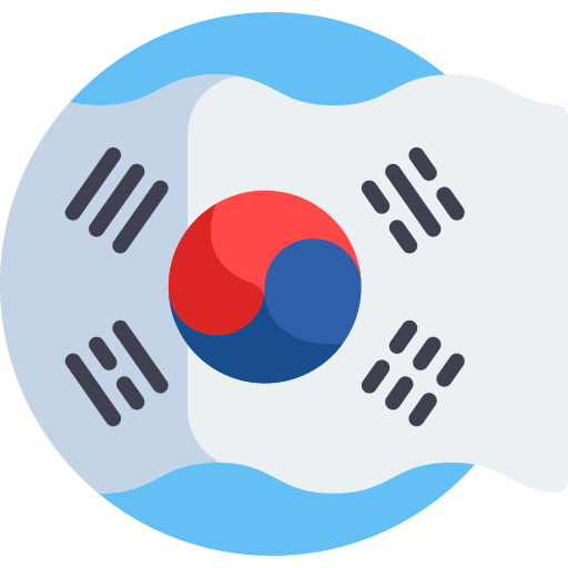 Corea icono gratis