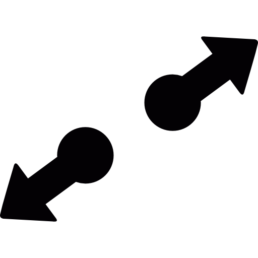 Expand arrows free icon
