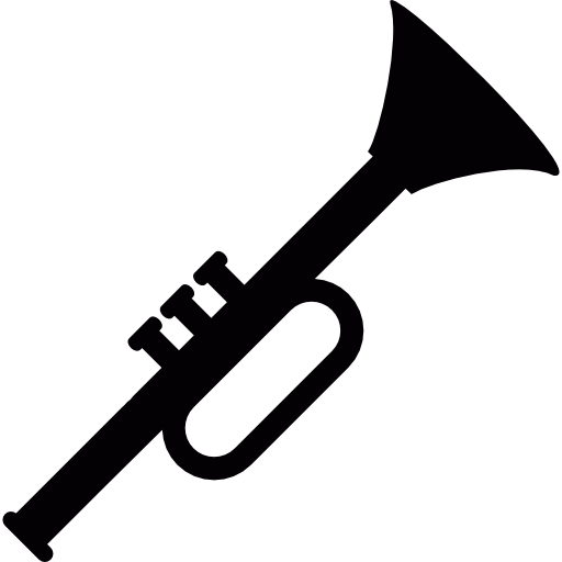trompeta heraldo icono gratis