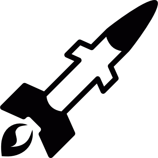 foguete grátis ícone