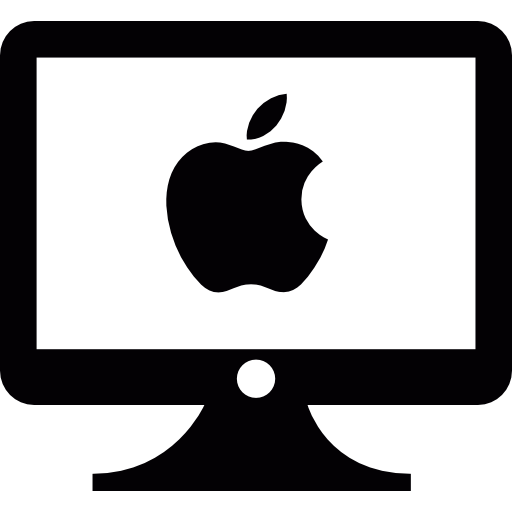 monitor de apple icono gratis