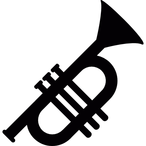 trompeta icono gratis