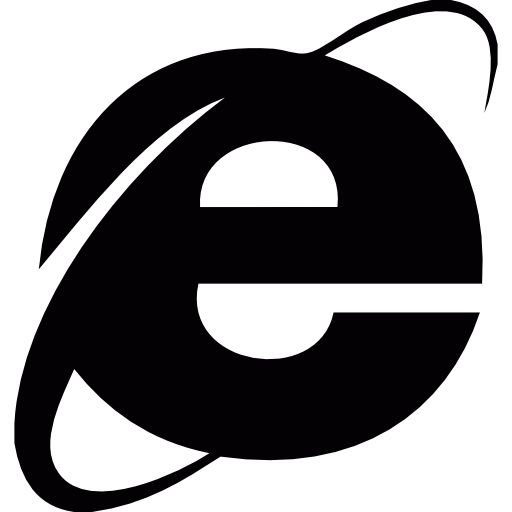 Internet Explorer logo - Free technology icons