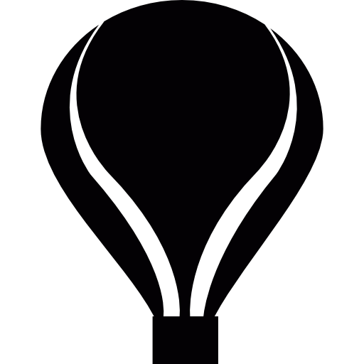 Воздушный шар бесплатно иконка