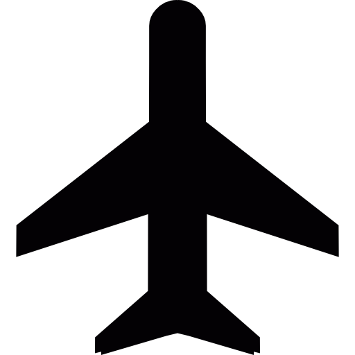 avión icono gratis