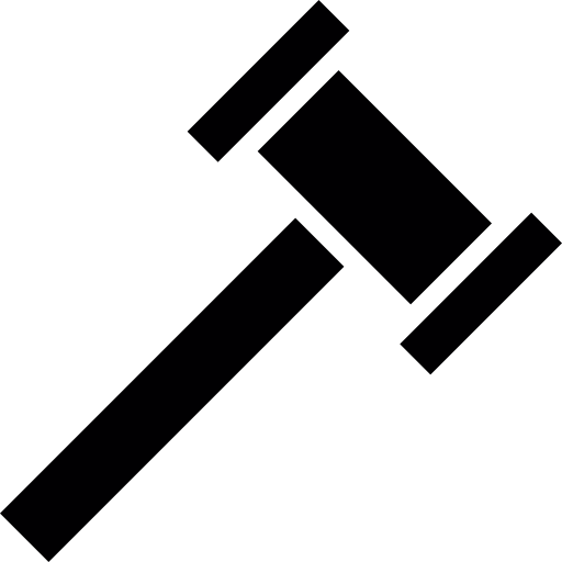 justice symbol hammer