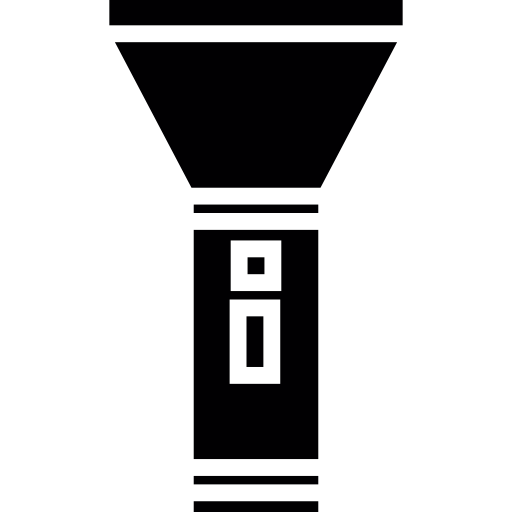 taschenlampe ausgeschaltet kostenlos Icon