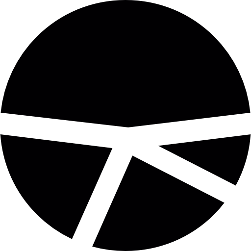 Круговая диаграмма круг бесплатно иконка