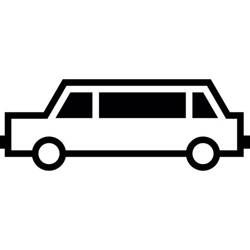 seitenansicht der limousine kostenlos Icon