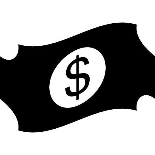 dinheiro em dólares grátis ícone
