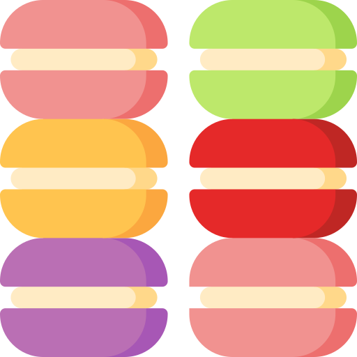 Macarones icono gratis