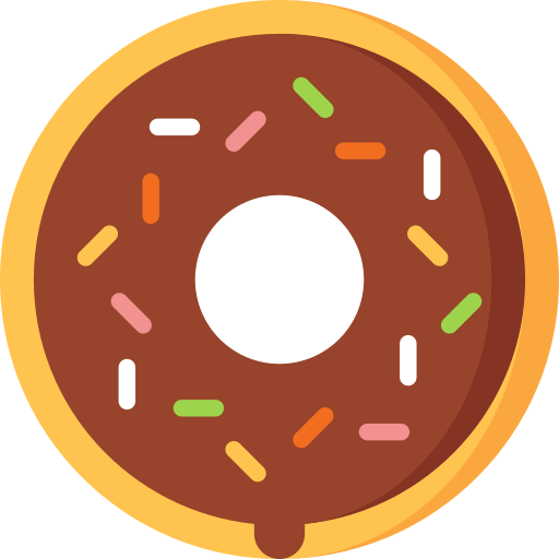 Rosquilla icono gratis