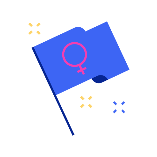 Feminismo icono gratis