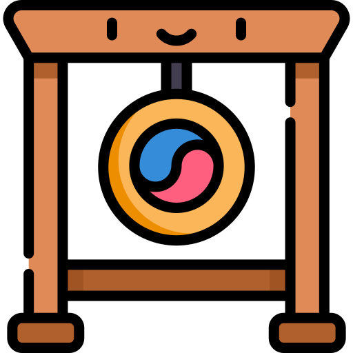 Gong icono gratis