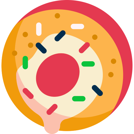 Rosquilla icono gratis