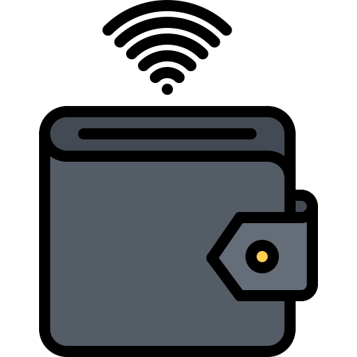 Wallet Coloring Color icon