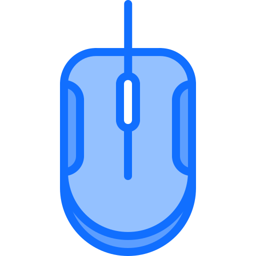 Mouse Coloring Blue icon