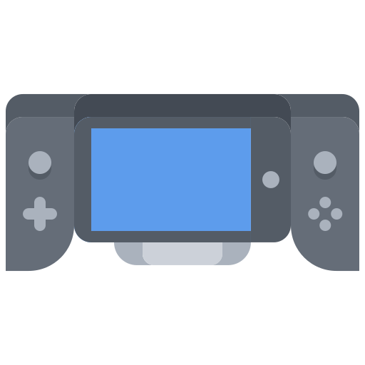 Gamepad Coloring Flat icon