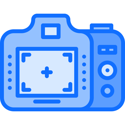 Cámara dslr icono gratis