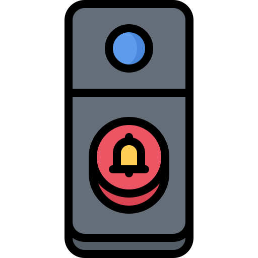 Timbre de la puerta - Iconos gratis de seguridad