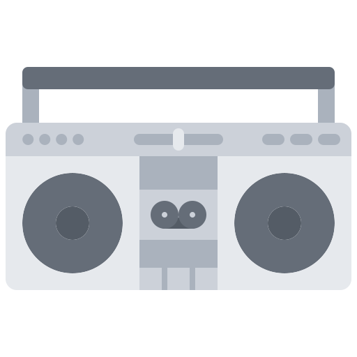 boombox icono gratis