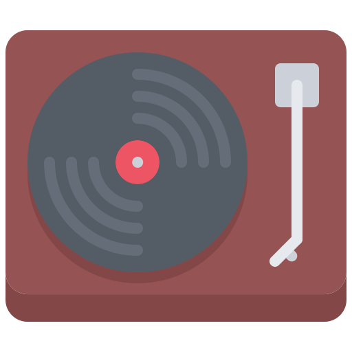 Turntable - Free electronics icons