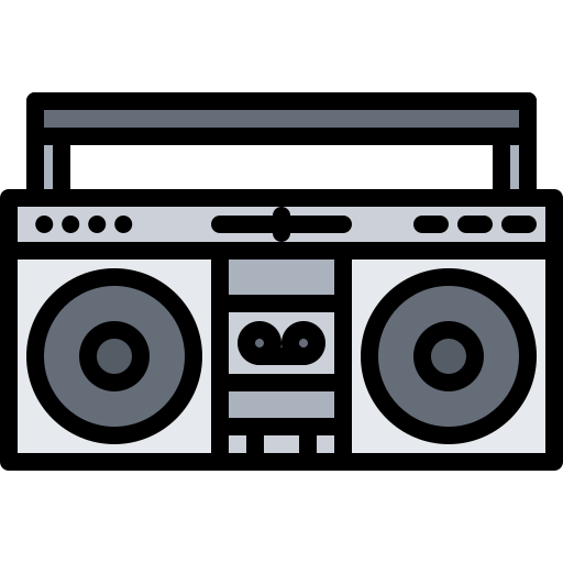 boombox icono gratis