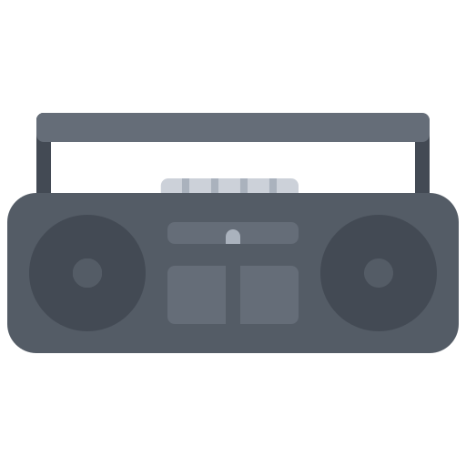boombox icono gratis