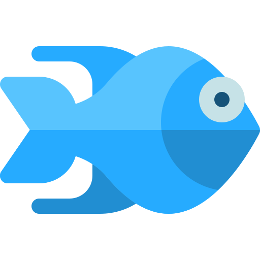 Fish Basic Rounded Flat icon