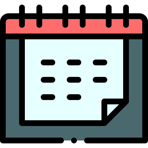 Calendario icono gratis