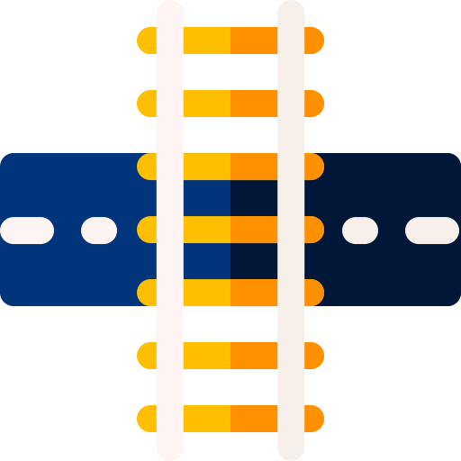 Ferrocarril icono gratis