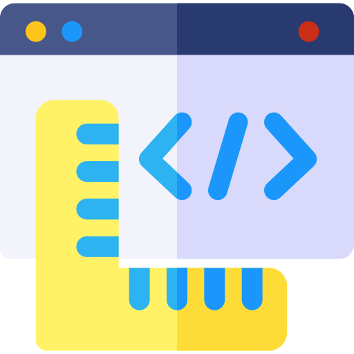 Coding Basic Rounded Flat icon