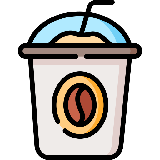 Café gelado grátis ícone Café gelado grátis ícone