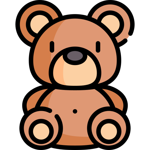 Teddy bear Special Lineal color icon