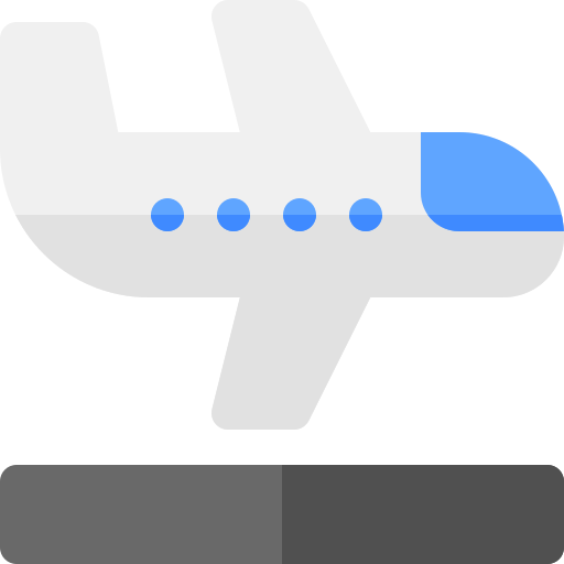 avión icono gratis