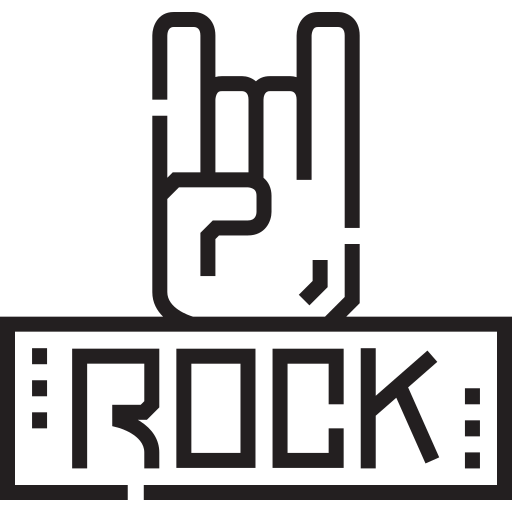 Rock Detailed Straight Lineal icon