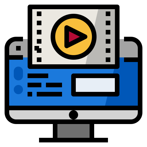 Video PMICON Lineal color icon