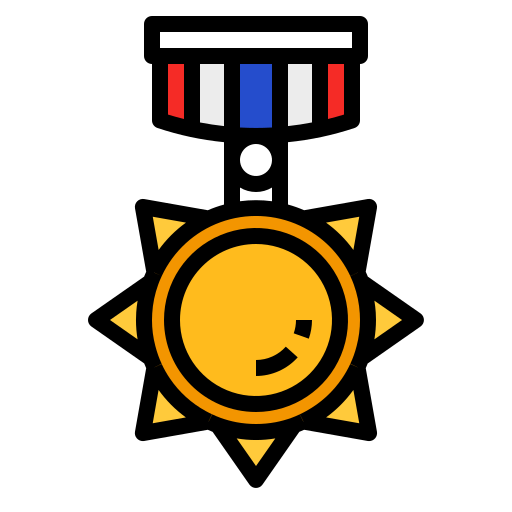 Medalla icono gratis