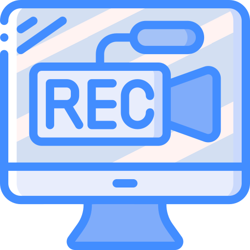 Grabación icono gratis