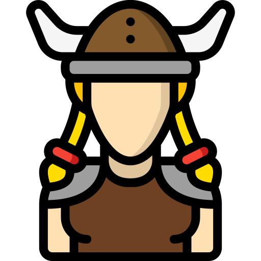 Vikingo icono gratis