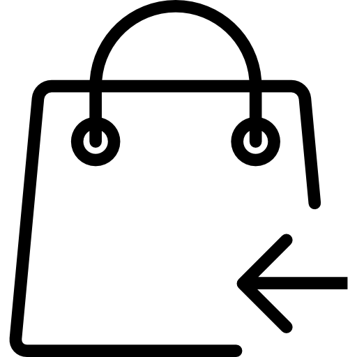 bolsa de la compra icono gratis
