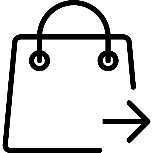 bolsa de la compra icono gratis