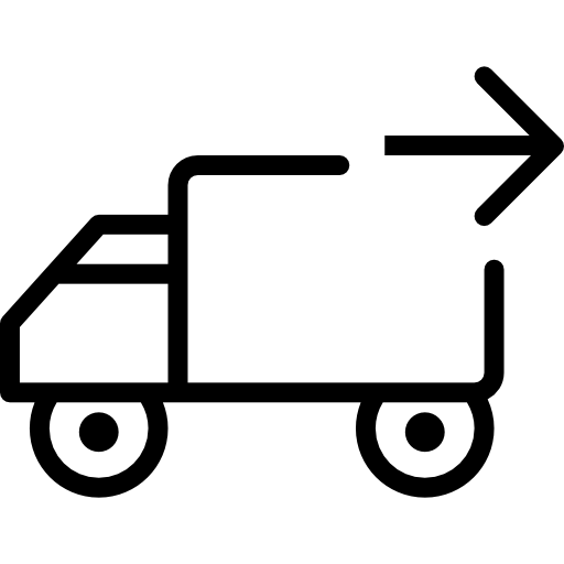 camión icono gratis